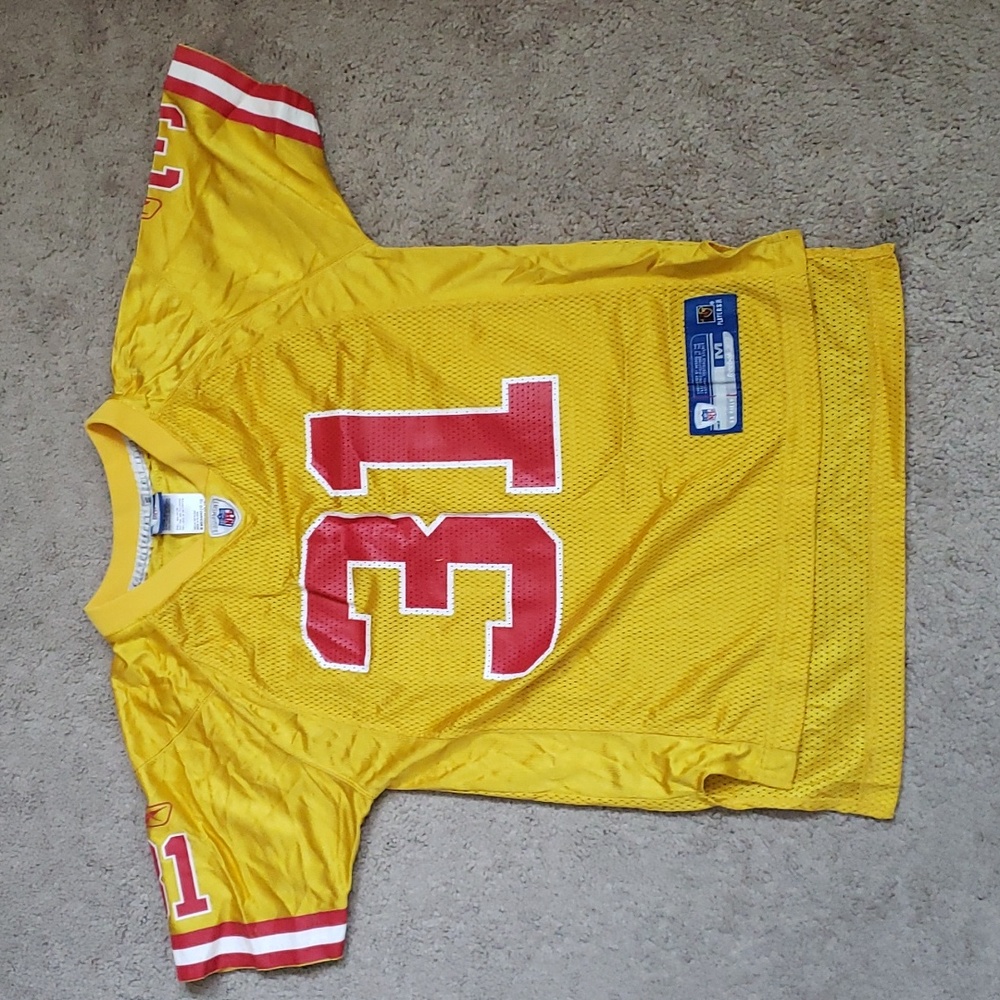 Holmes #31 nfl reebok printed jersey youth size medium 10-12